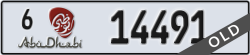 abu dhabi - code - 6 - number -14491