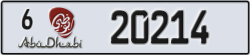 abu dhabi - code - 6 - number -20214