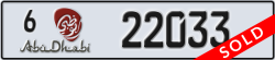 abu dhabi - code - 6 - number -22033