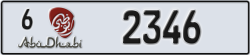 abu dhabi - code - 6 - number -2267