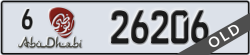 abu dhabi - code - 6 - number -26206