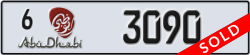 abu dhabi - code - 6 - number -3090