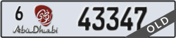 abu dhabi - code - 6 - number -43347