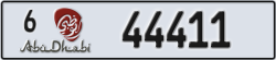 abu dhabi - code - 6 - number -44332