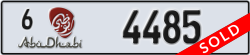 abu dhabi - code - 6 - number -4485