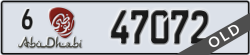 abu dhabi - code - 6 - number -47072