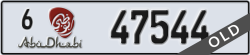 abu dhabi - code - 6 - number -47544