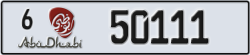 abu dhabi - code - 6 - number -50111