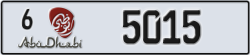 abu dhabi - code - 6 - number -5015
