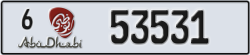 abu dhabi - code - 6 - number -53452
