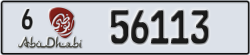 abu dhabi - code - 6 - number -56113
