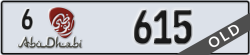 abu dhabi - code - 6 - number -615