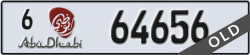 abu dhabi - code - 6 - number -64656