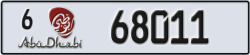 abu dhabi - code - 6 - number -68011