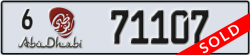 abu dhabi - code - 6 - number -71107