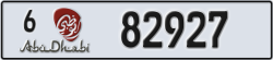 abu dhabi - code - 6 - number -82927