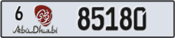 abu dhabi - code - 6 - number -85180