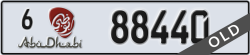 abu dhabi - code - 6 - number -88440