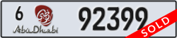 abu dhabi - code - 6 - number -92399