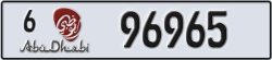 abu dhabi - code - 6 - number -96886