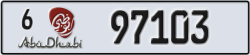 abu dhabi - code - 6 - number -97103
