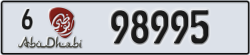 abu dhabi - code - 6 - number -98995