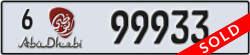 abu dhabi - code - 6 - number -99933