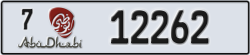 abu dhabi - code - 7 - number -12183