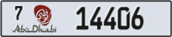 abu dhabi - code - 7 - number -14406