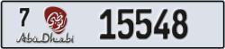 abu dhabi - code - 7 - number -15548