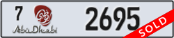 abu dhabi - code - 7 - number -2695