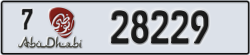 abu dhabi - code - 7 - number -28229