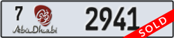 abu dhabi - code - 7 - number -2941