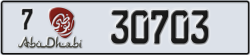 abu dhabi - code - 7 - number -30624