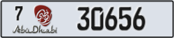 abu dhabi - code - 7 - number -30656