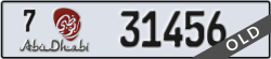 abu dhabi - code - 7 - number -31456