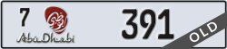 abu dhabi - code - 7 - number -391