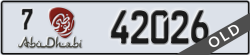 abu dhabi - code - 7 - number -42026
