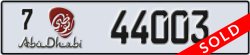 abu dhabi - code - 7 - number -44003
