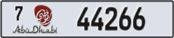 abu dhabi - code - 7 - number -44266