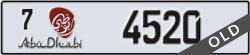 abu dhabi - code - 7 - number -4520