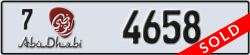 abu dhabi - code - 7 - number -4658