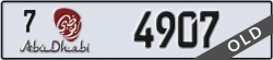 abu dhabi - code - 7 - number -4907