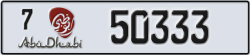 abu dhabi - code - 7 - number -50254