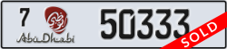 abu dhabi - code - 7 - number -50333