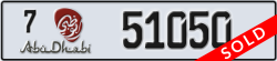 abu dhabi - code - 7 - number -51050