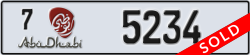abu dhabi - code - 7 - number -5234