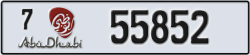 abu dhabi - code - 7 - number -55852