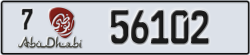 abu dhabi - code - 7 - number -56102