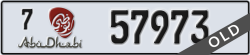 abu dhabi - code - 7 - number -57973